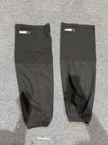 Used Black CCM Practice Socks Large or XL+