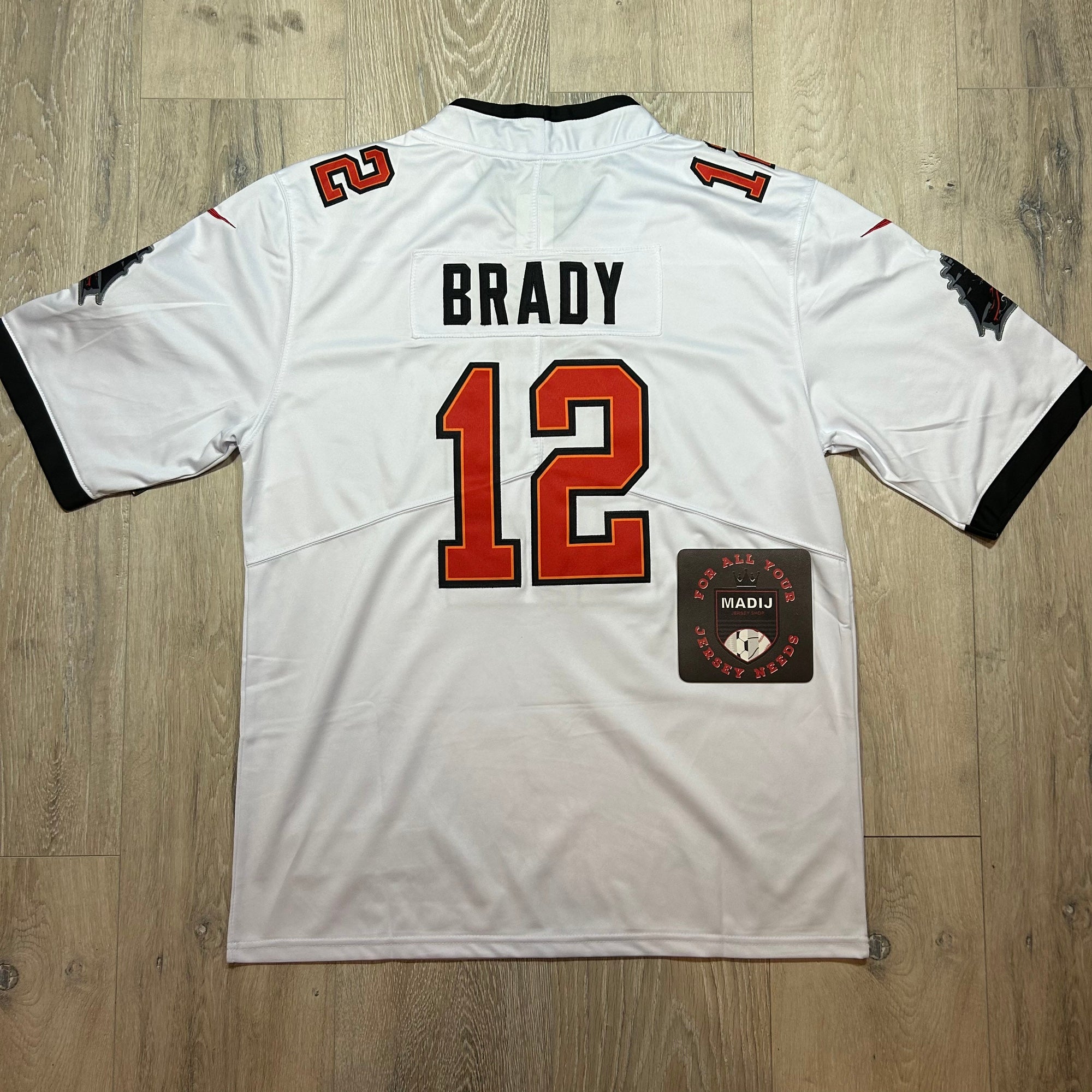 Nike Tampa Bay Buccaneers Tom Brady White T-Shirt - Depop