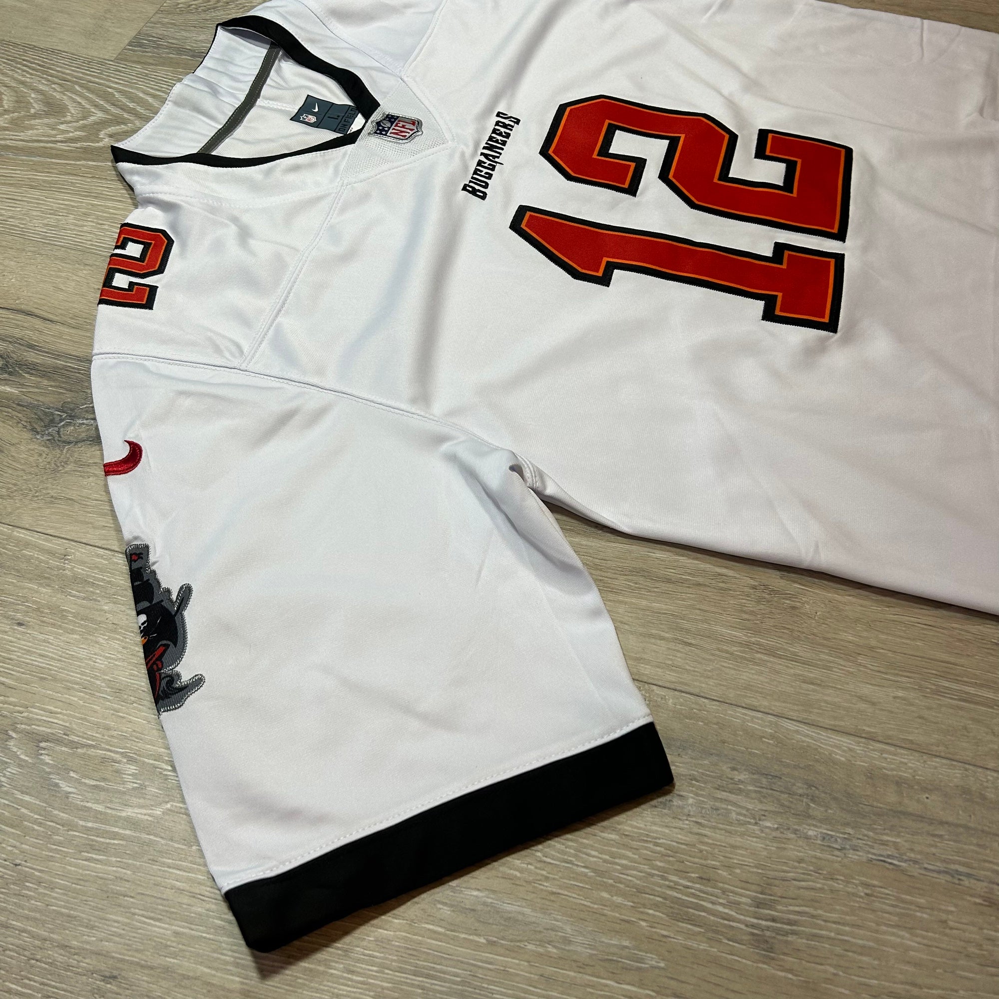 Tom Brady Tampa Bay Buccaneers White Men's Jersey