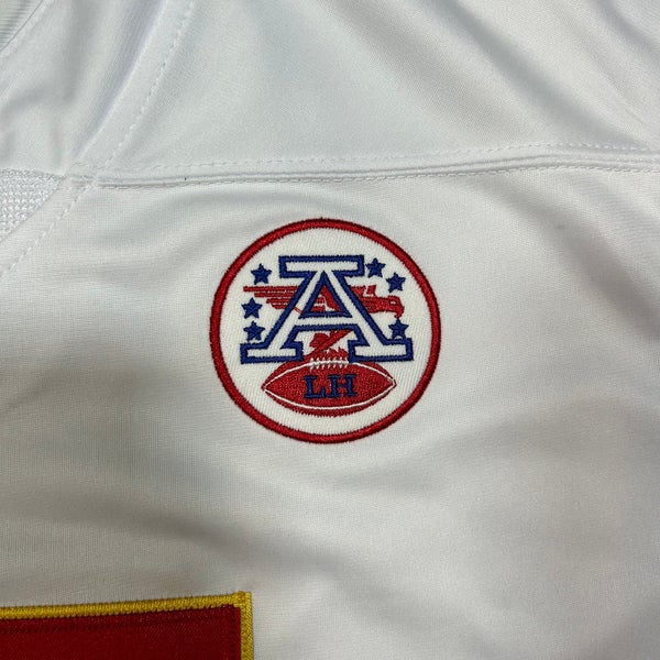 Patrick Mahomes' Royals softball jersey covered up Nike emblem