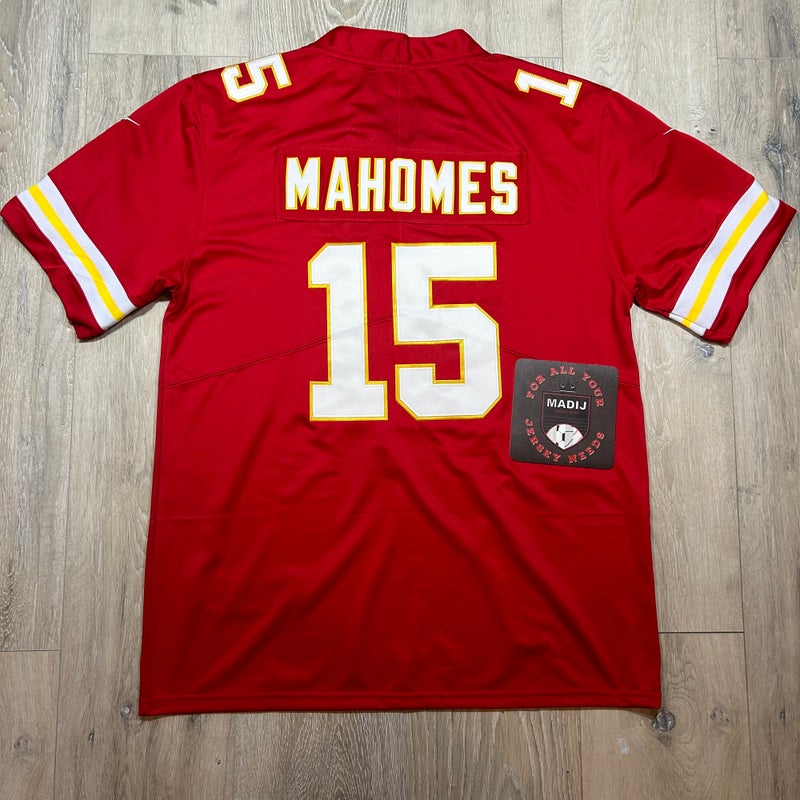 Buy the Nike Men's Patrick Mahomes Kansas City Chiefs Super Bowl LIV  Black/Gold Jersey Size. 2XL (NWT)