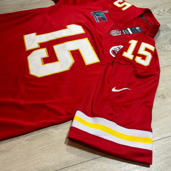 Kansas City Chiefs Patrick Mahomes Youth Replica Game Red Nike Football  Jersey