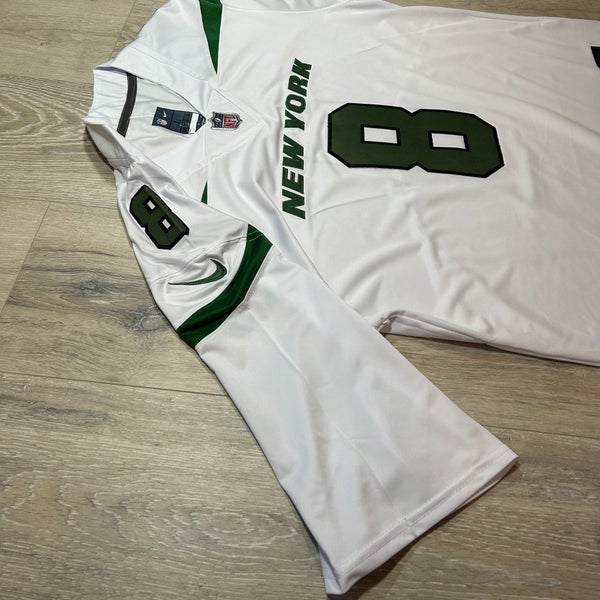 Aaron Rodgers New York Jets Nike Men's NFL Game Football Jersey in White, Size: XL | 67NMNJGR9ZF-00S