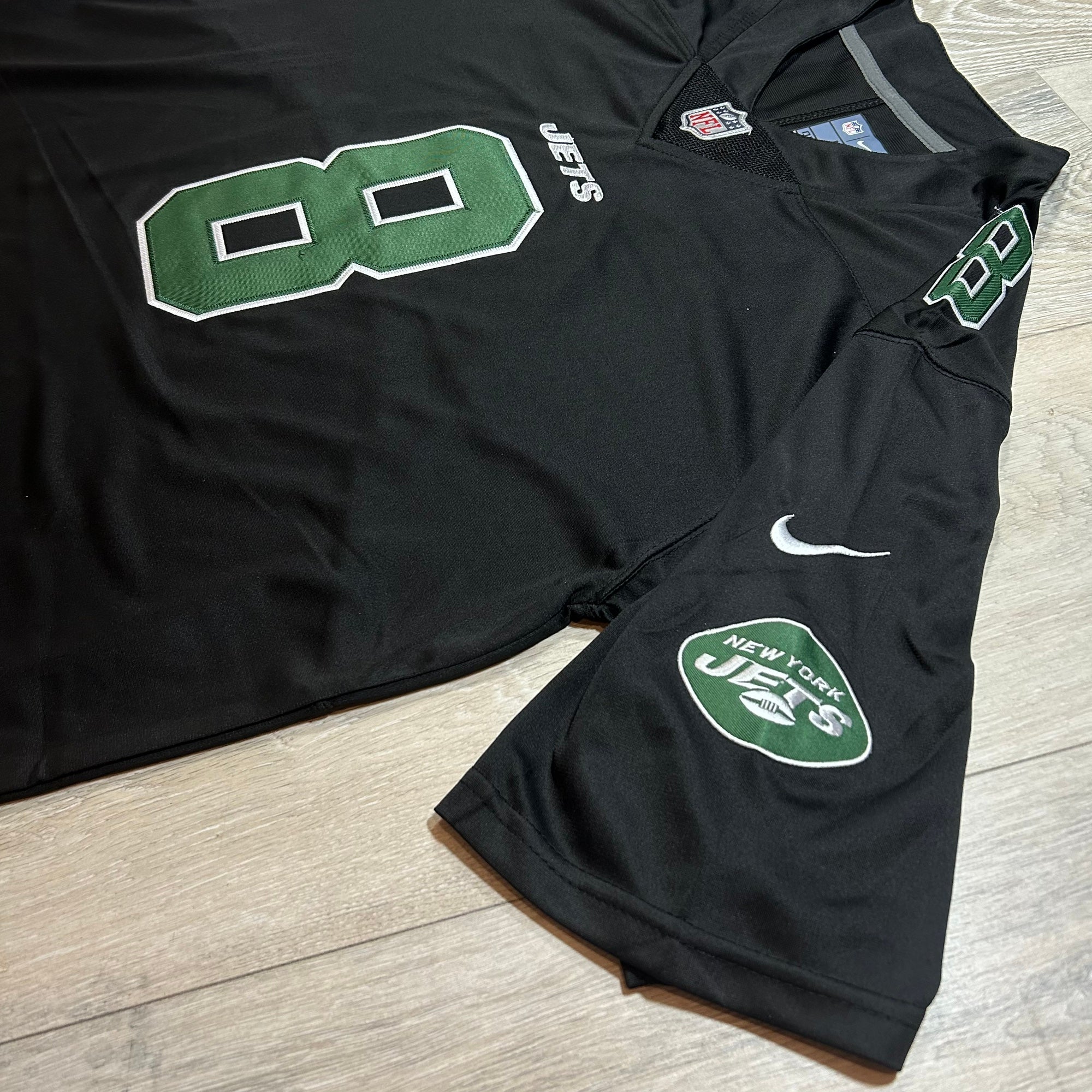 Nike Aaron Rodgers New York Jets Men's NFL Game Football Jersey Black