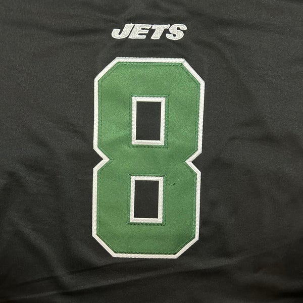 Men's Nike Aaron Rodgers Black New York Jets Game Jersey