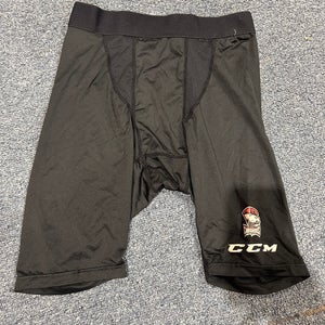 Used Charlotte Checkers Compression Shorts