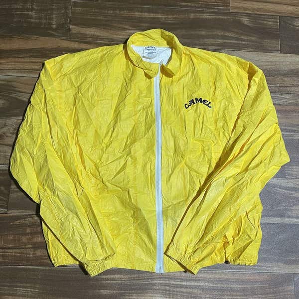 vintage camel cigarettes jacket 90s Lightweight (XL) JK530  GETTHEMOST STORE Description Running and gunnin Vintage 90s Camel Cigarettes windbreaker