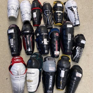 BULK WHOLESALE LOT of Youth 9" & 10" hockey Shin Gaurd Pad