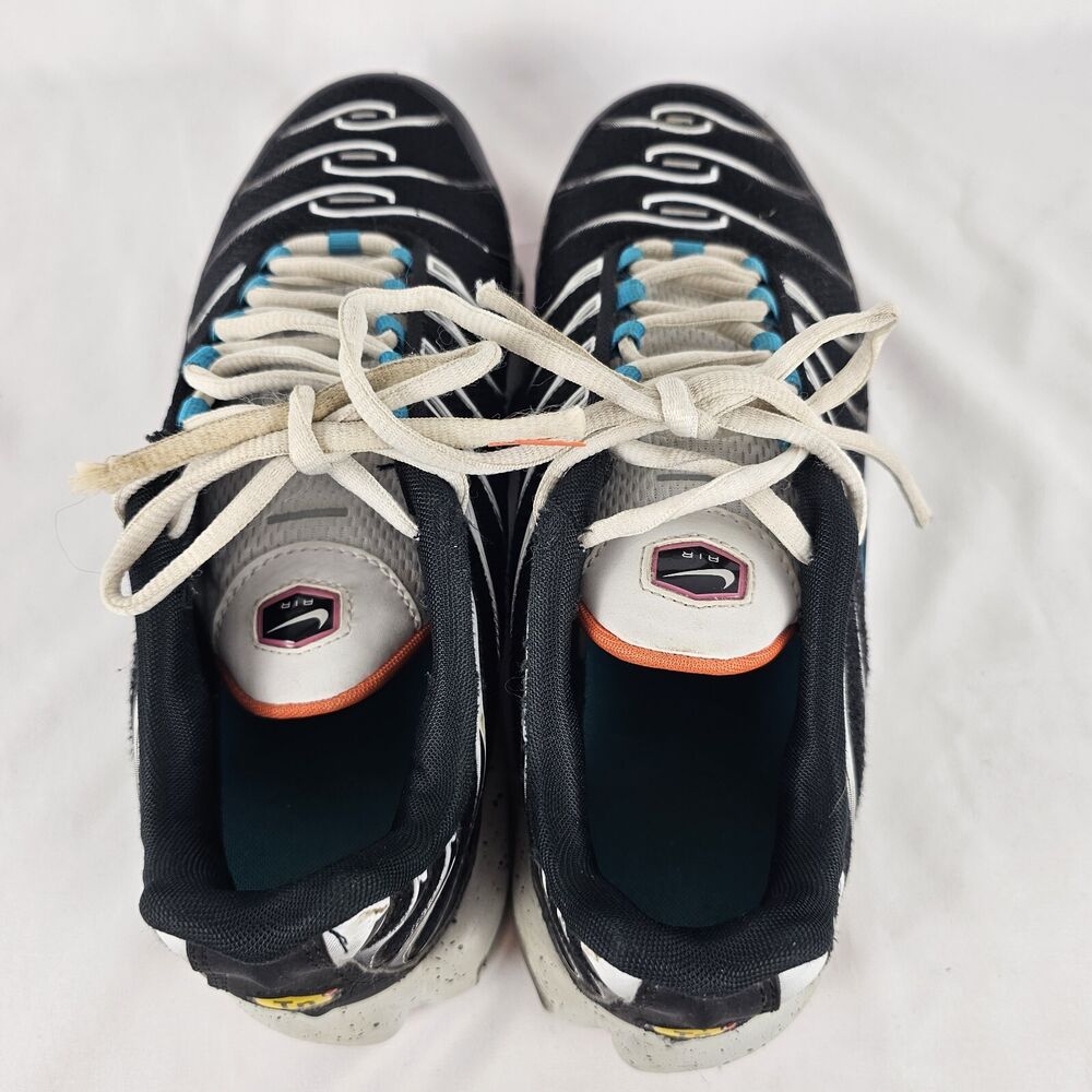 nike air max plus black turf orange