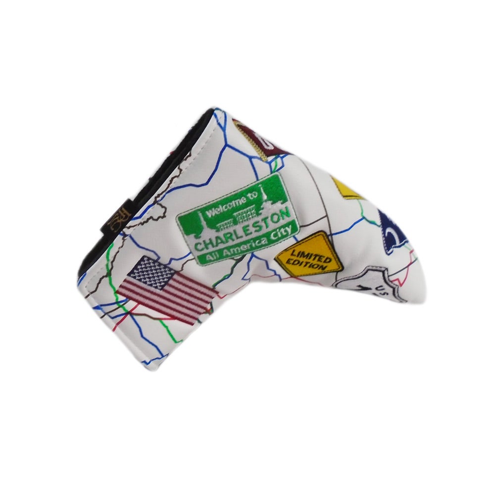 Los Angeles Dodgers Studio Blade Putter Cover (White) – PRG Golf