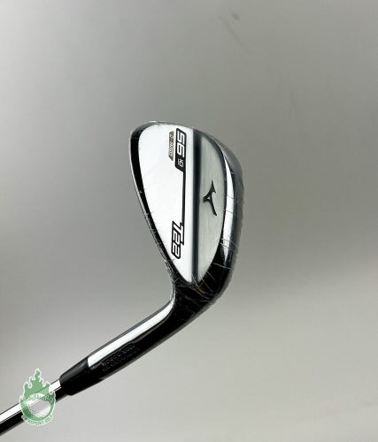New RH Mizuno T22 Satin Chrome D Grind Wedge 56*-10 TI S400 Stiff Steel Golf