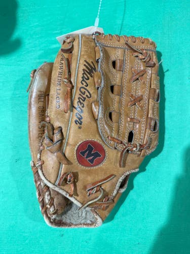Used MacGregor Left Hand Throw Baseball Glove 11.5"