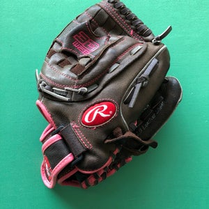Used Rawlings FP110 Right Hand Throw Infield Softball Glove 11"