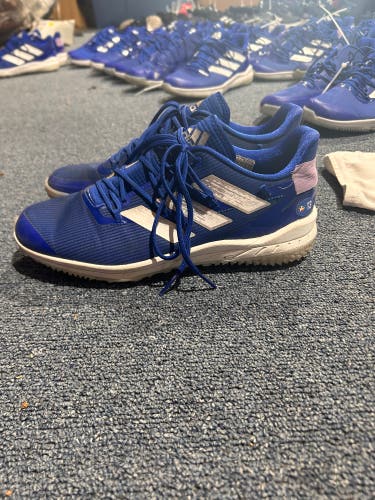 Colorado Eagles Size 9.5 Player Worn Adidas Shoes #13