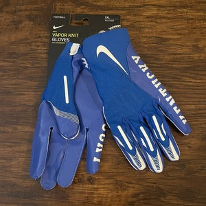 Nike Vapor Knit Kentucky Receiver Gloves Size XXL DX5240-417