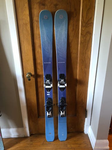 Blizzard Black Pearl 98 159cm with Adjustable Salomon Warden Bindings