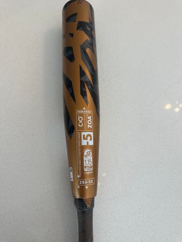 Used 2022 DeMarini (-5) 26 oz 31" Zoa Bat