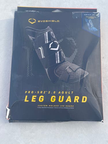 New Navy Adult Right Hand EvoShield Leg Guard