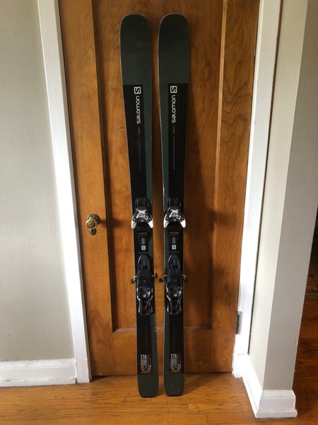 Volant Skis with Salomon Bindings, 176cm, Used |