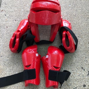 Used Red Proforce MMA Pads