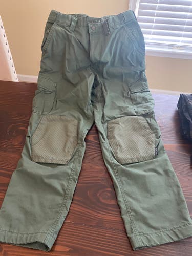Used Tru Spec tactical BDU pants, olive drab, large reg