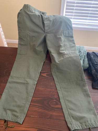 Used Propper tactical BDU pants, OD Green, Large