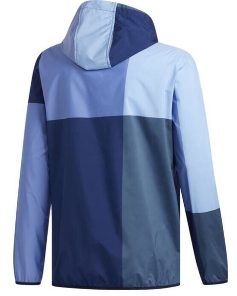 Adidas Men's Adicross 1/2-Zip Golf Anorak, XL, Lucid Blue