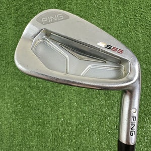Ping S55 Yellow Dot Single 8 Iron NS Pro Steel Stiff Flex RH 36”