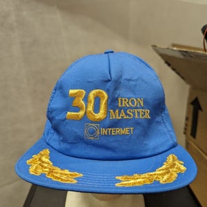 Vintage 30 Iron Master Intermet Gold Leaf Snapback Hat