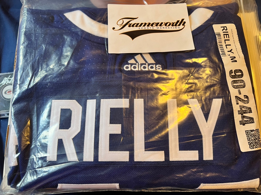 Autographed Morgan Rielly Leafs Jersey