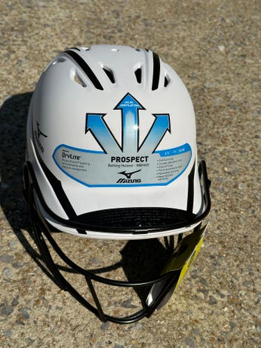 NEW Mizuno Prospect Series Youth Batting Helmet with Fastpitch Softball Mask
