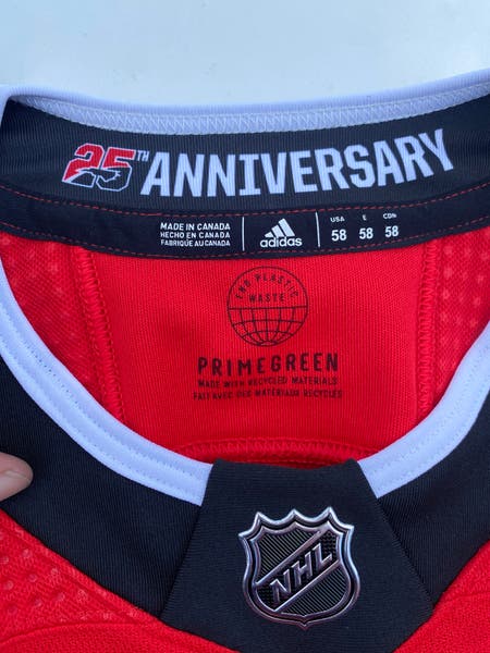 Adidas Carolina Hurricanes 25th Anniversary Pro Stock