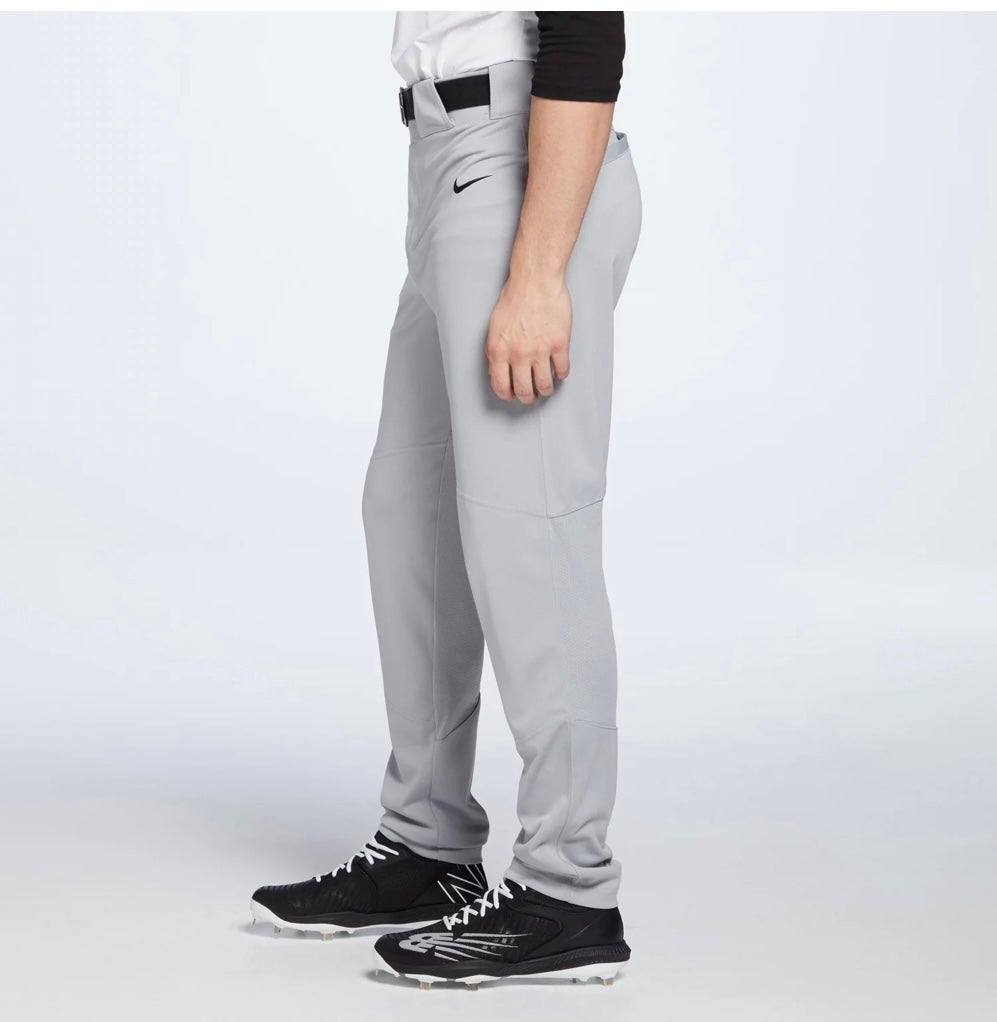 LOT OF 2 SIZE M Nike Vapor Select Baseball Pants Gray/Black Mens