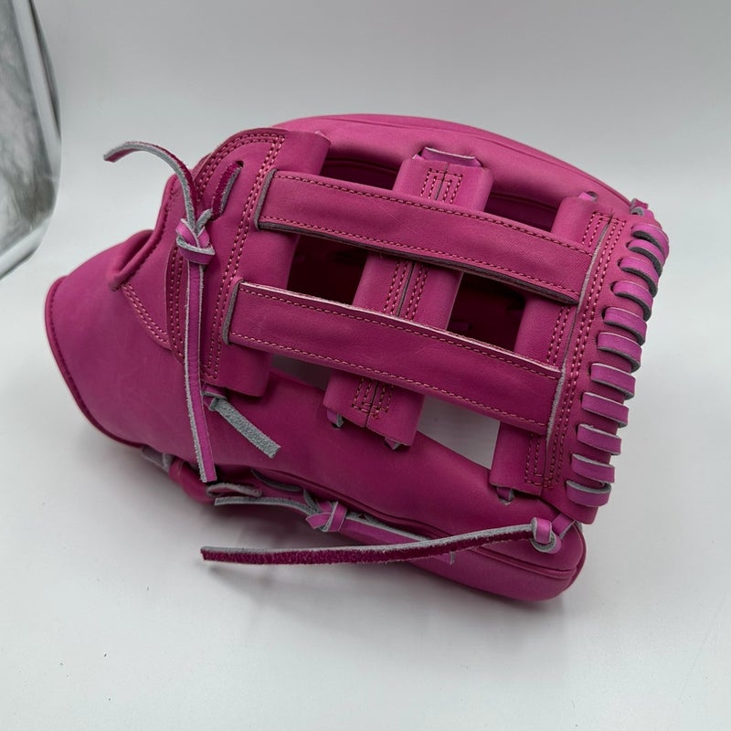Korean Tanned US Pro Steerhide Blank 12.75" Baseball Glove RHT New With Tags *All Pink*