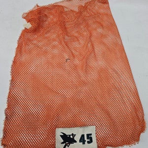 ORANGE SAN JOSE SHARKS CUSTOM PRO STOCK LAUNDRY BAG(11105)