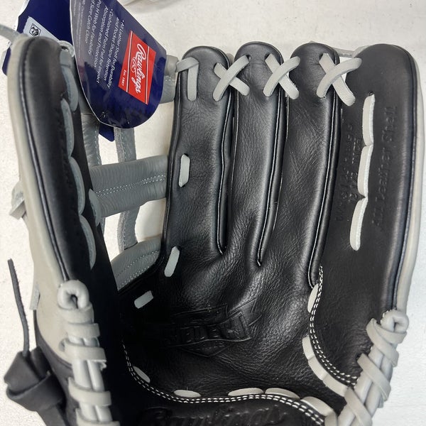 Rawlings Pro Select Series 12.5 In. Baseball Gloves and Mitts, Black and  Gray, Right Hand Throw 