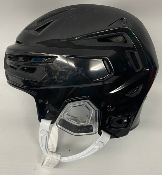 Bauer Reakt 150 Casco Hockey Senior Taglia M Nero - Regolazione Freeform, Comfort Pod