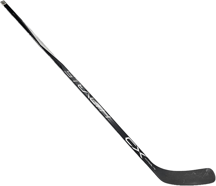 EASTON STEALTH CX LH PRO STOCK HOCKEY STICK 100 FLEX GRIP NHL COLE MALKIN  TOE CURVE (2)(11140)