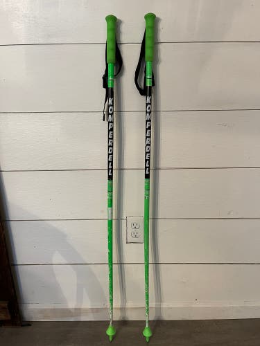 Used Komperdell 120cm Super g Ski Race Poles