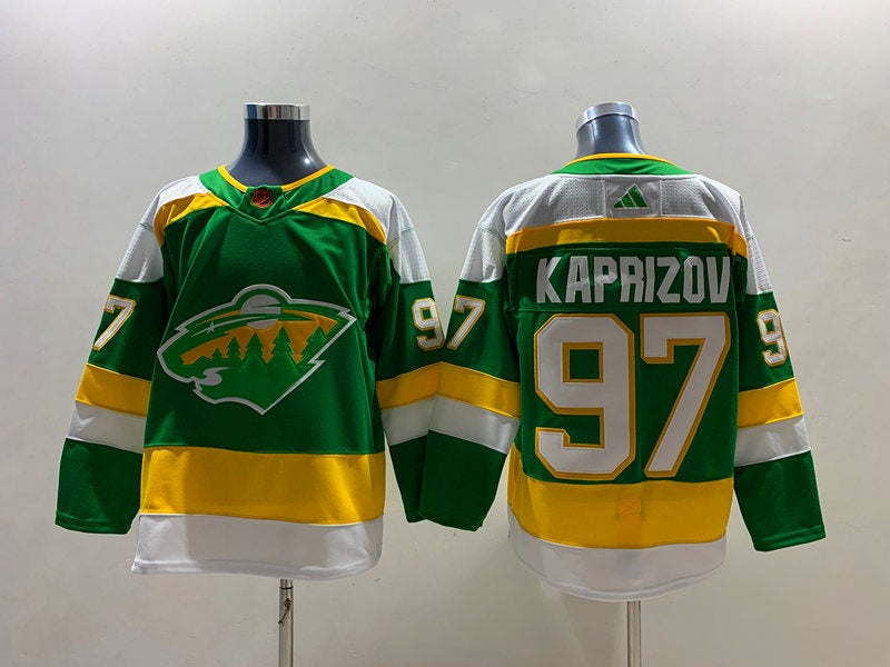 Minnesota Wild Kirill Kaprizov Signed Authentic Adidas Winter Classic Jersey