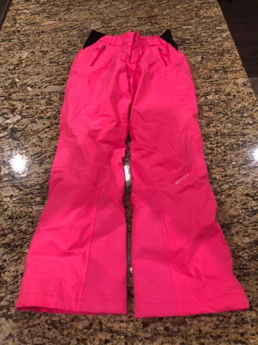 Hot Pink Spyder Snow Pants (6) Gortex