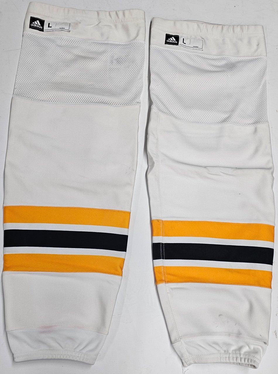 New Large Athletic Knit HS2100 Boston White Socks