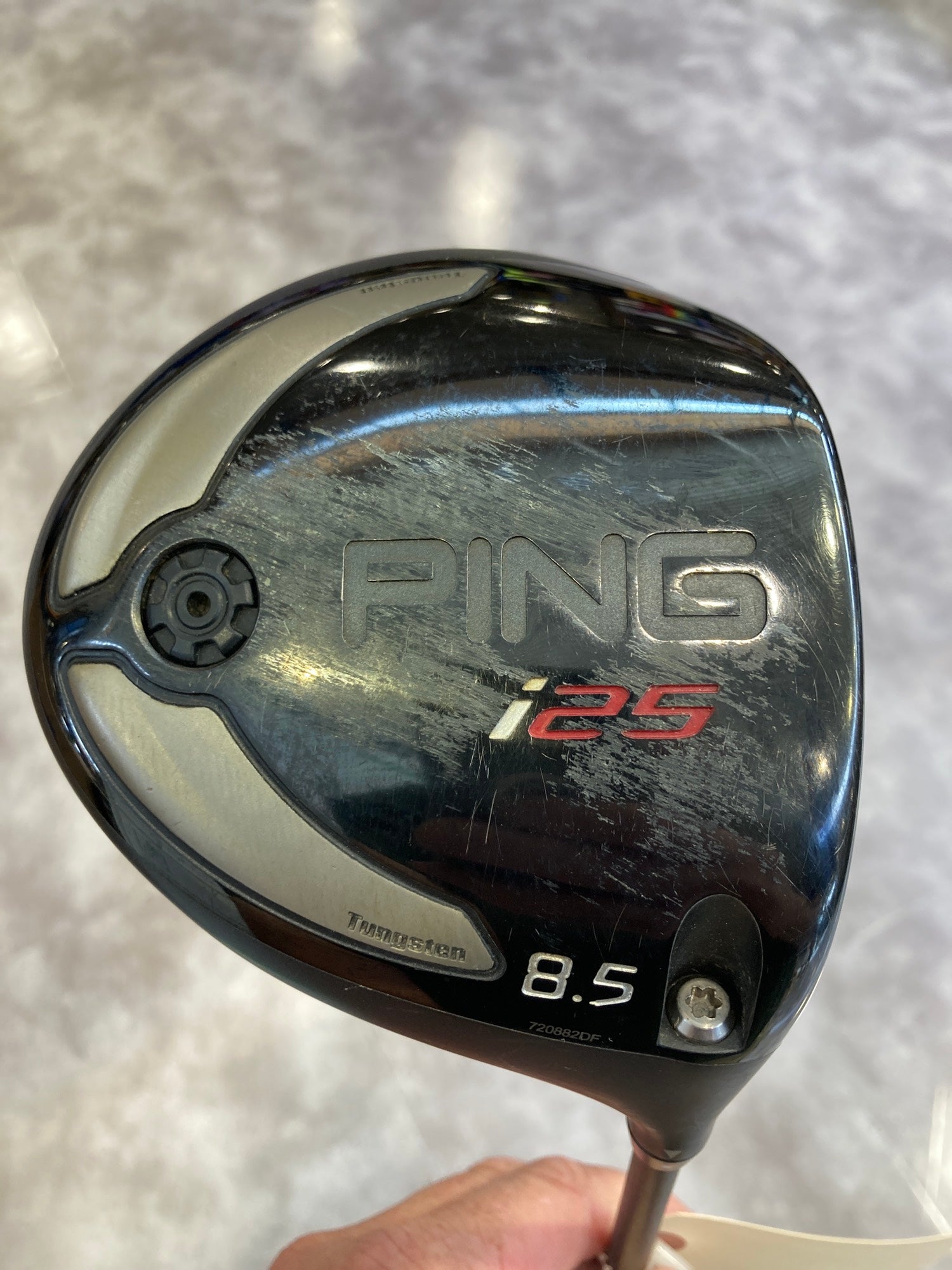 Used Men's Ping i25 Right Driver Stiff 8.5 | SidelineSwap