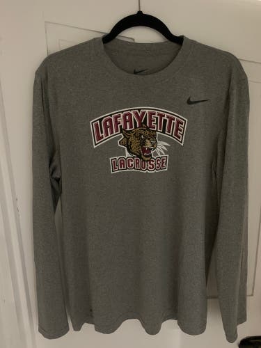 Nike Lafayette Lacrosse Long Sleeved T Shirt