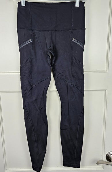 Lululemon Black Capri Leggings- Old Style! Unknown Size- Either Size 2 or 4  