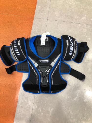 Used Junior Small Bauer MS-1 Shoulder Pads