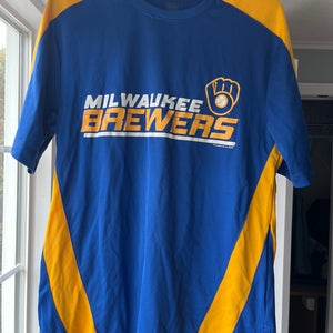 Retro Milwaukee Brewers dry fit shirt