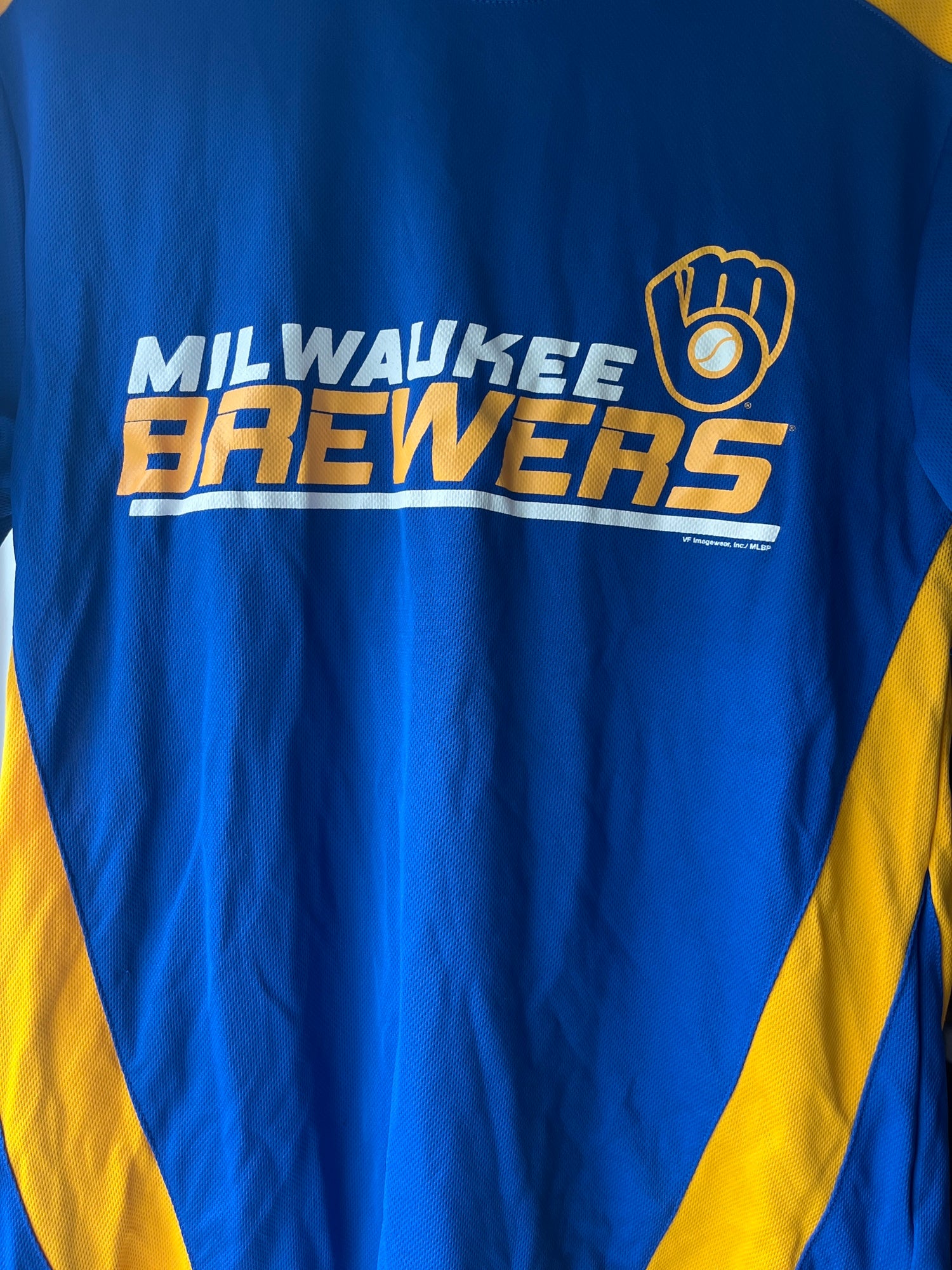 Retro Milwaukee Brewers dry fit shirt
