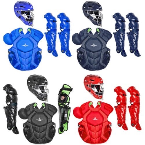 All Star System 7 Axis Intermediate 13-16 Catchers Gear Set - Royal Blue