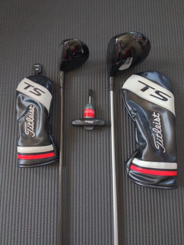 Titleist TS2 Driver and 4 Wood